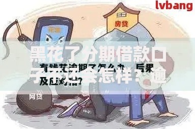 黑花了分期借款口子不还会怎样？逾期后果与应对策略解析