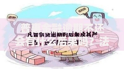 普惠金融逾期不还会有什么后果吗？法律责任与应对方案