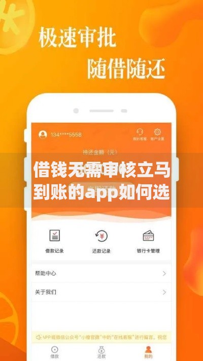 借钱无需审核立马到账的app如何选择正规安全平台