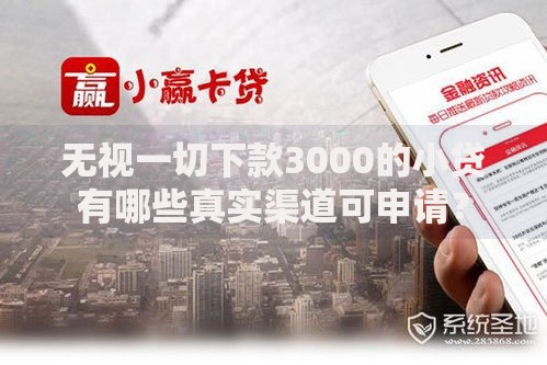 无视一切下款3000的小贷有哪些真实渠道可申请？