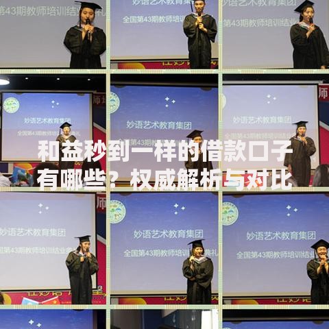 和益秒到一样的借款口子有哪些?权威解析与对比指南 和益秒到一样的借款口子有哪些?权威解析与对比指南