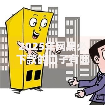 2025年网黑必下款的口子有哪些正规渠道？