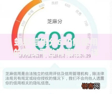 蚂蚁信用分630能使用的网贷平台有哪些？详细解析