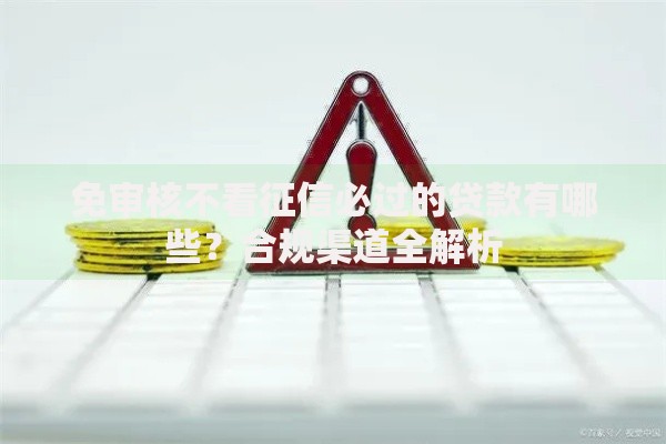 免审核不看征信必过的贷款有哪些？合规渠道全解析