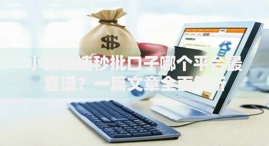 小额极速秒批口子哪个平台最靠谱？一篇文章全面解析