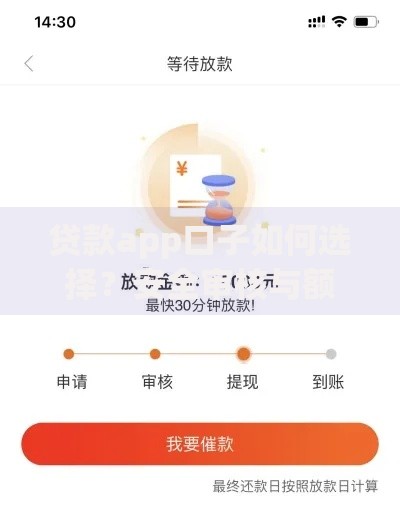贷款app口子如何选择？安全审核与额度提升全解析