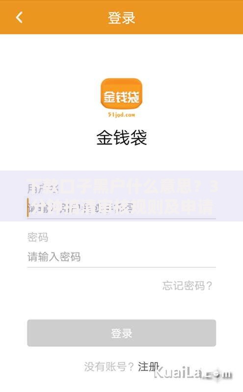 下款口子黑户什么意思?3分钟搞清审核规则及申请风险 下款口子黑户什么意思?3分钟搞清审核规则及申请风险
