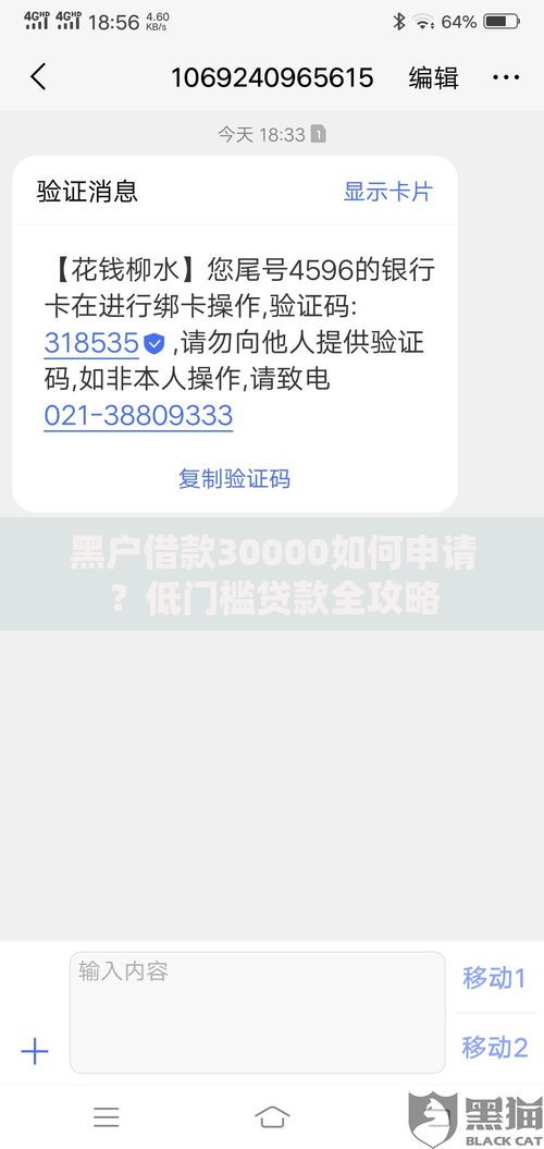 黑户借款30000如何申请？低门槛贷款全攻略