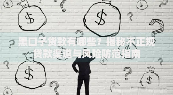 黑口子货款有哪些？揭秘不正规贷款渠道与风险防范指南