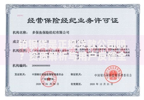 铂银贷是正规贷款公司吗？资质解析与用户反馈全揭秘