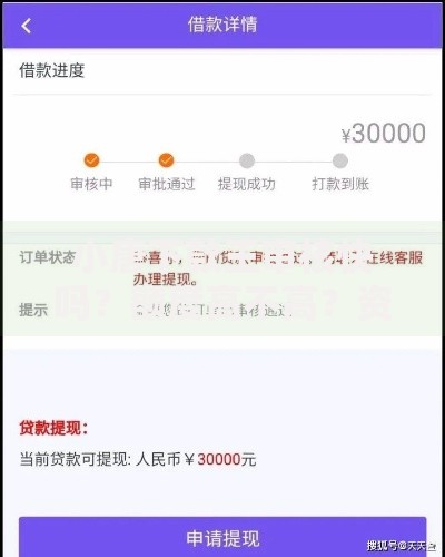 小唐下款王审核快吗？额度高不高？资质要求详解