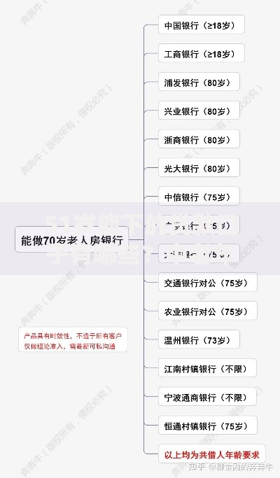 51岁能下的贷款口子有哪些？中老年贷款产品深度解析