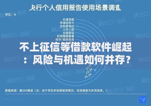 不上征信等借款软件崛起：风险与机遇如何并存？