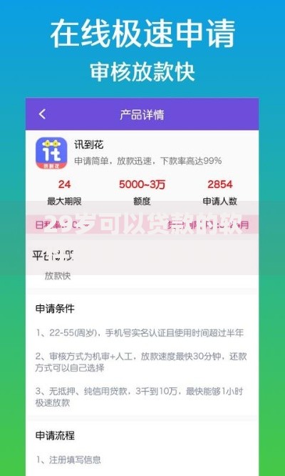 29岁可以贷款的软件推荐：资质审核与平台选择攻略