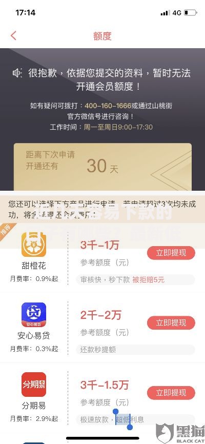 近几天容易下款的口子有哪些？最新低门槛渠道解析