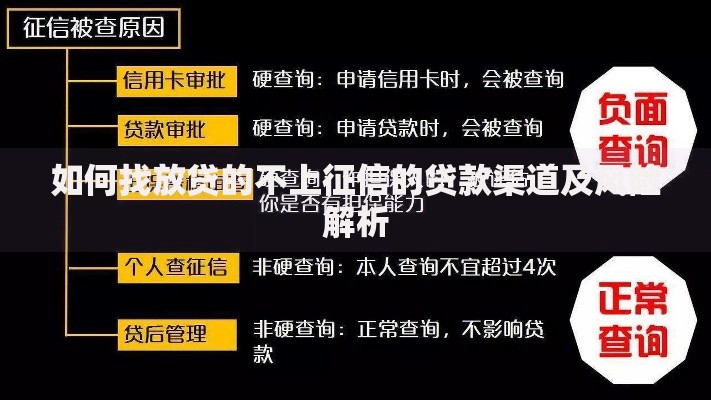 如何找放贷的不上征信的贷款渠道及风险解析