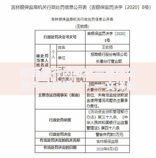 招商银行闪电贷需要什么条件才能通过？一文详解申请资格与流程