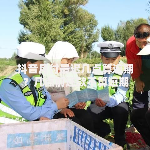 抖音月付最迟几点算逾期？几点前还款不算逾期