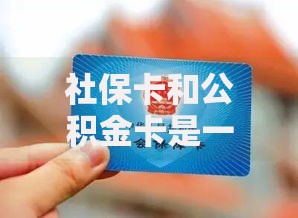 社保卡和公积金卡是一张卡吗？这些区别千万别搞混了