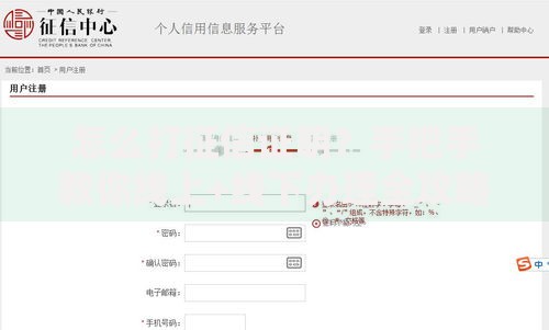 怎么打征信证明？手把手教你线上+线下办理全攻略