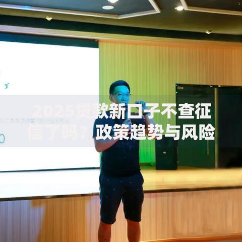 2025贷款新口子不查征信了吗？政策趋势与风险解析