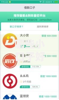 哪些小口子好借钱的小额贷款平台推荐及申请攻略