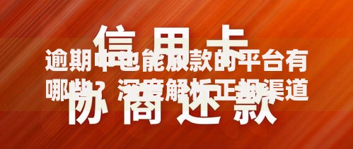 逾期中也能放款的平台有哪些?深度解析正规渠道与申请技巧 逾期中也能放款的平台有哪些?深度解析正规渠道与申请技巧