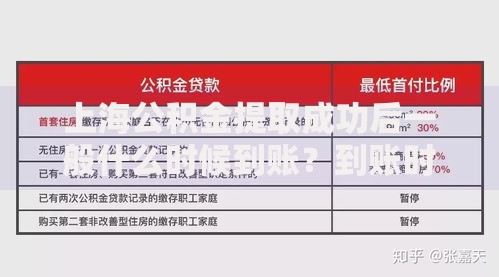 上海公积金提取成功后一般什么时候到账？到账时间与注意事项详解
