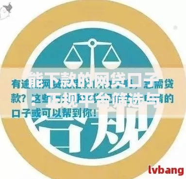 能下款的网贷口子：正规平台筛选与申请攻略
