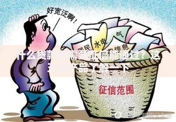 什么贷款不需要征信能通过？这五类产品了解一下