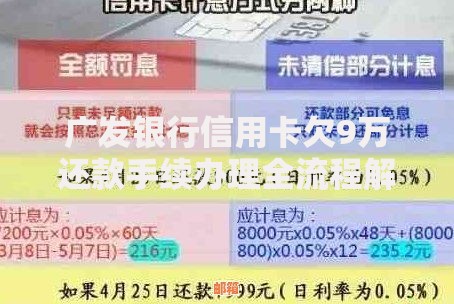 广发银行信用卡欠9万还款手续办理全流程解析