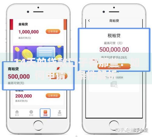 14天的贷款口子有那些？如何申请？条件解析