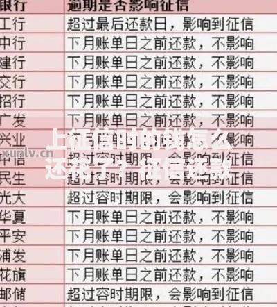 上征信时的钱怎么还花了？征信还款影响解析