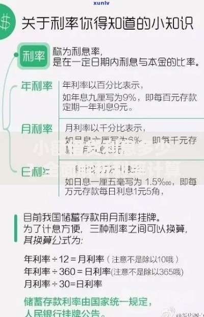 小额借贷利息多少？全面解析利率计算方式与省钱技巧