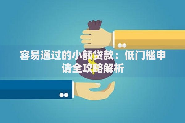 容易通过的小额贷款：低门槛申请全攻略解析