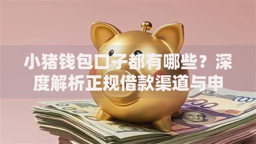 小猪钱包口子都有哪些?深度解析正规借款渠道与申请攻略 小猪钱包口子都有哪些?深度解析正规借款渠道与申请攻略