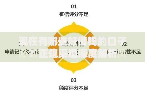 现在有哪些好借钱的口子？正规渠道深度解析