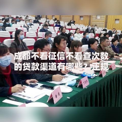 成都不看征信不看查次数的贷款渠道有哪些？正规平台解析