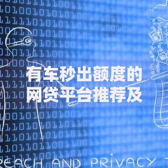 有车秒出额度的网贷平台推荐及申请全攻略
