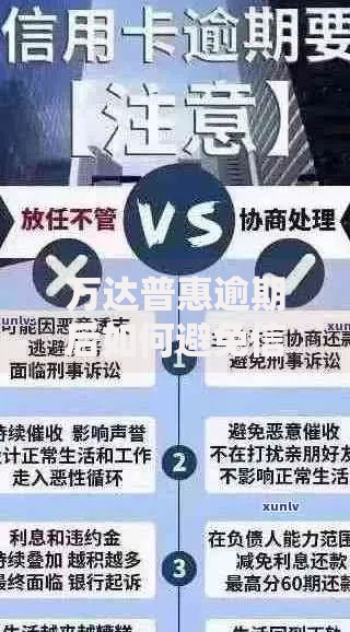 万达普惠逾期后如何避免信用受损？解决方案全解析