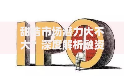 甜桔市场潜力大不大？深度解析融资需求与贷款机遇