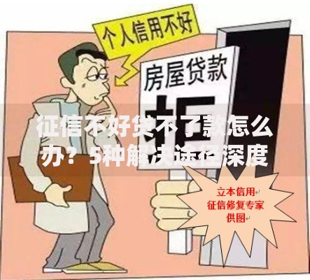 征信不好贷不了款怎么办？5种解决途径深度解析
