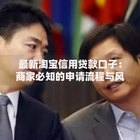 最新淘宝信用贷款口子：商家必知的申请流程与风险解析