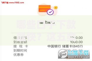 哪些口子下款最快？这五类平台审核最快到账