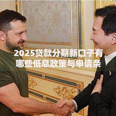 2025贷款分期新口子有哪些低息政策与申请条件？