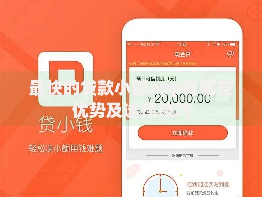 最快的贷款小额app有哪些优势及选择技巧