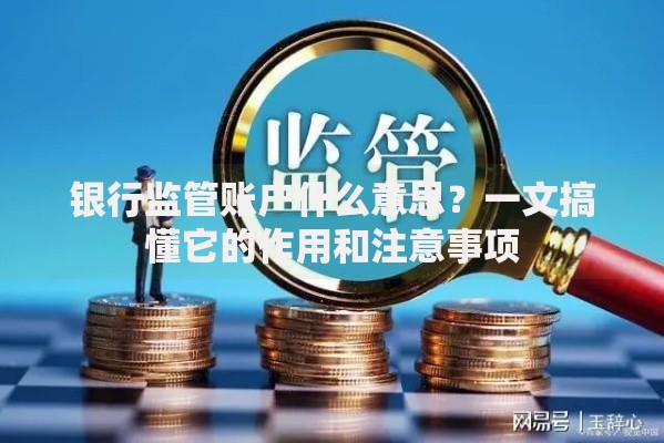 银行监管账户什么意思？一文搞懂它的作用和注意事项