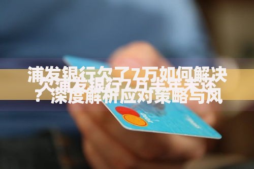 浦发银行欠了7万如何解决？深度解析应对策略与风险