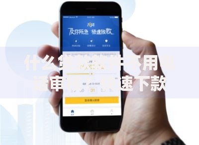 什么贷款软件不用电话审核？快速下款平台解析