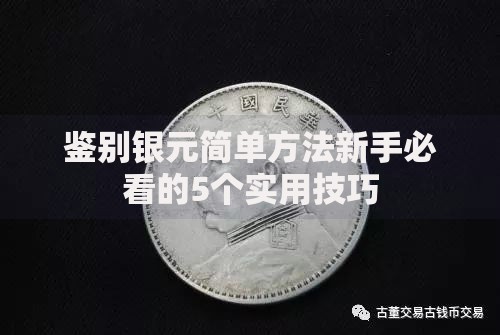 鉴别银元简单方法新手必看的5个实用技巧